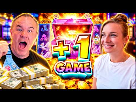 She Made Me Play This Game in Vegas… I Was NOT Expecting This!