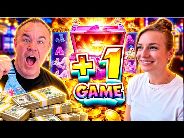 She Made Me Play This Game in Vegas… I Was NOT Expecting This!