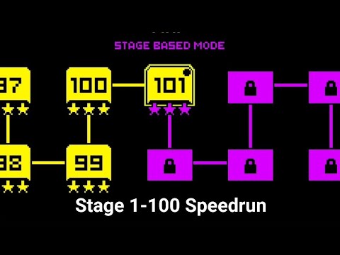 Tomb Of The Mask - Stage 1-100 Speedrun!
