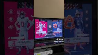 Alabama and Auburn schedule prediction video