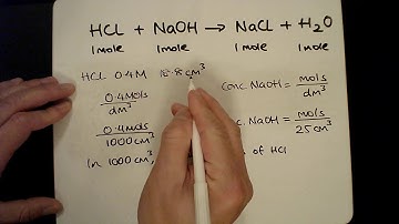 Titration calculations - Part 2