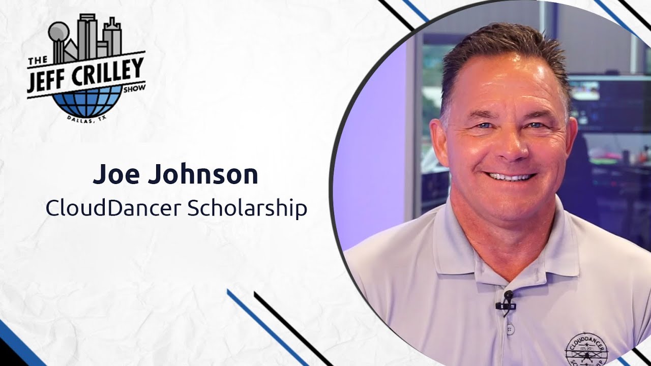 Joe Johnson, CloudDancer Scholarship | The Jeff Crilley Show - YouTube
