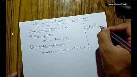 Design of pressure vessel and end closures