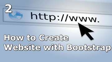 How to Create a Website with Bootstrap - Navigation Bar - Part 2