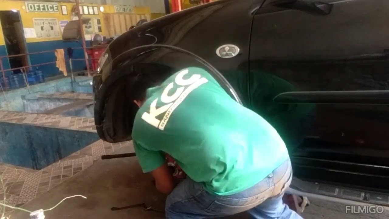 Mitsubishi Montero Sports,,install hub bearing and brake pads