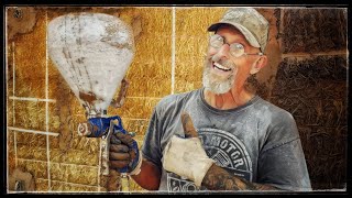 Applying Clay Slip to Our Off-Grid Straw Bale House Walls • Slingin' Mud Part 2 by The Upside of Downsizing 34,404 views 2 years ago 19 minutes