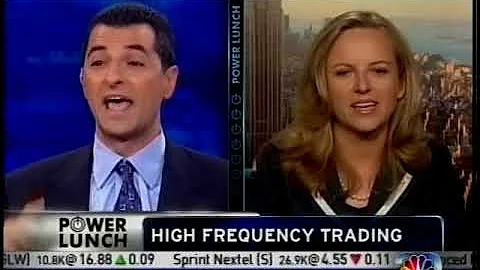 Irene Aldridge and Joe Saluzzi, CNBC, July 2009