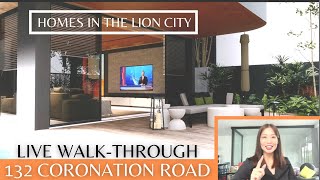 132 Coronation Road - A live walkthrough vlog of a Bungalow in Bukit Timah, District 10, Singapore. screenshot 5