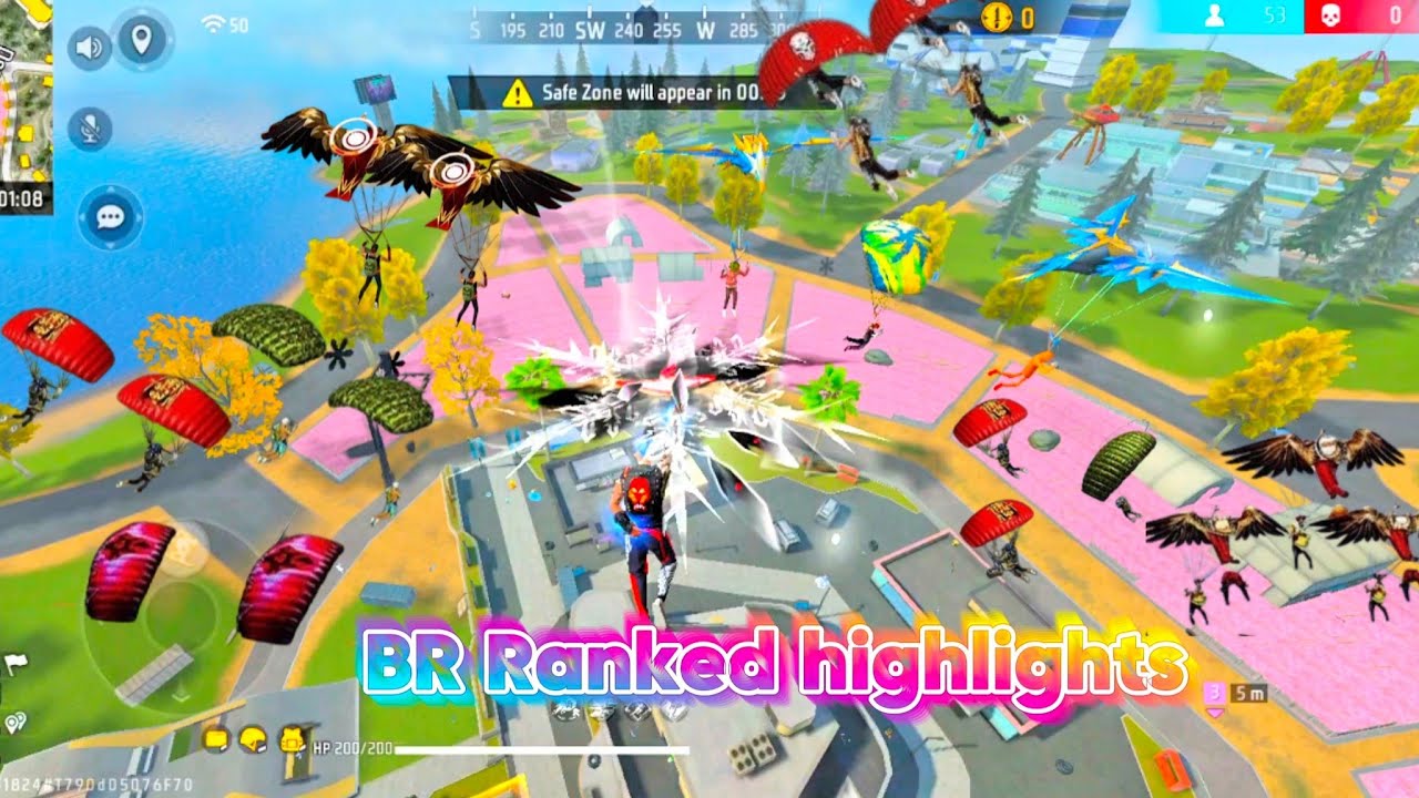 16 Kills😈MP5+AC80🔥Squad vs squad BR ranked highlights-Freefire