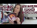 How to do a Virtual Book Signing in 2021