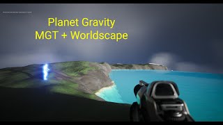 MGT + Worldscape - planet gravity for Unreal Engine