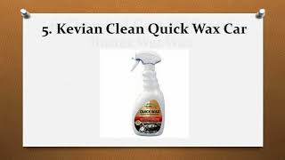 Top 10 Best Car Waxes in 2017