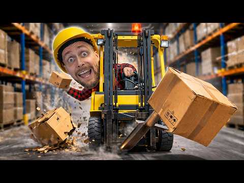 SYMULATOR NAJGORSZEGO OPERATORA WÓZKA WIDŁOWEGO 📦