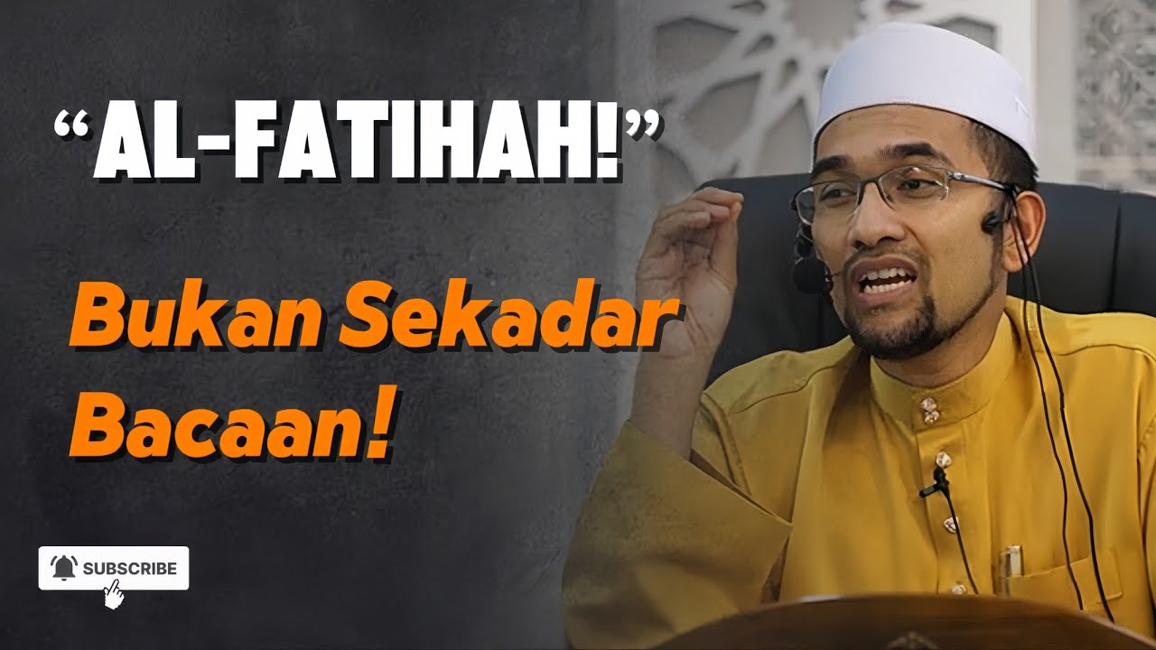 Ramai Tak Sedar! Surah Al-Fatihah Sebenarnya Perbualan Kita Dengan Allah
