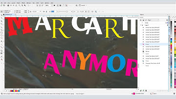 Manipulating and Converting Text in CorelDRAW (PC)
