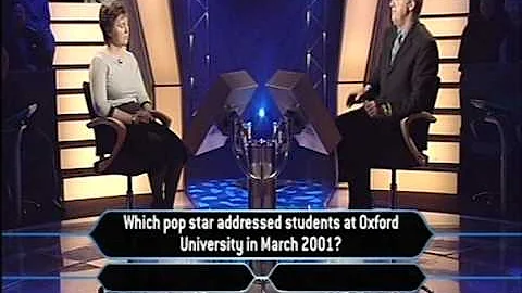 Julie Gibson plays Millionaire