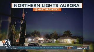 Northern Lights illuminate the sky across the Inland Northwest