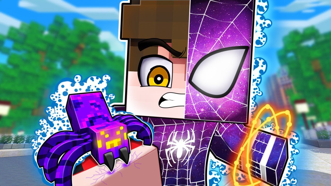 O HOMEM ARANHA CÓSMICO no Minecraft