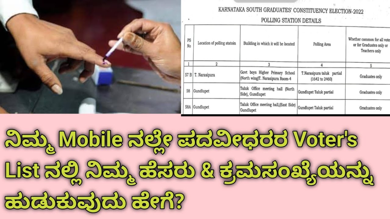 How to Check MLC Election Voter List in Mobile | How to Check Your Name is in the Voter List |