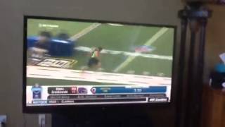 Glenn Gronkowski runs 40 yard dash