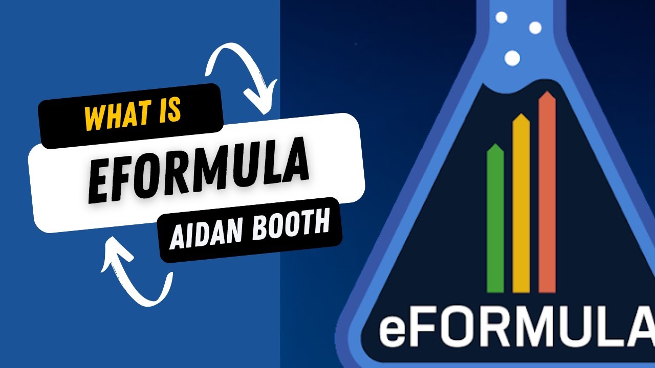 What Is eFormula By Aidan Booth - The Biggest Launch of 2024