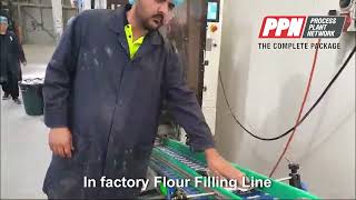 In Factory Flour Filling Line