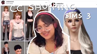 Sims 3 CC Shopping But I Crash Out
