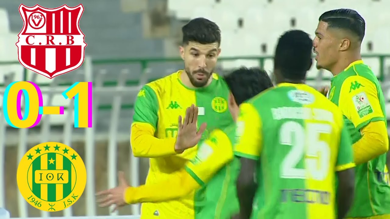 CRB 0-1 JSK, RESUMÉ ET LE BUT DE LA RENCONTRE.