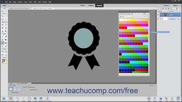Photoshop Elements 2020 Tutorial Selecting Colors with the Swatches Panel Adobe Training