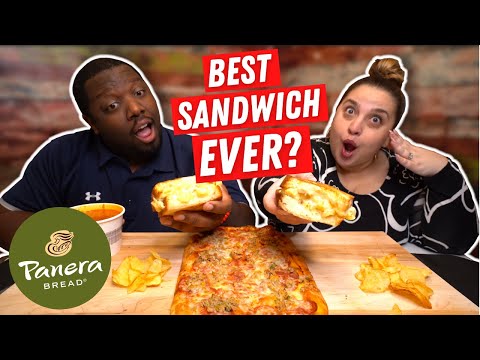 OMG this was INCREDIBLE!!!  Reviewing NEW Panera Bread Food Items [Food Review]