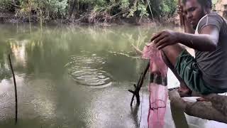 Sri Lankan ?? hook fishing video in the river