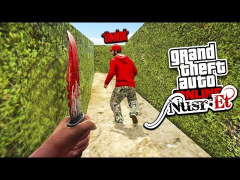 NUSRET'DE ÜMİDİ'Yİ BUL VE ÖLDÜR !! (SAKLAMBAÇ!!) - GTA 5 Online