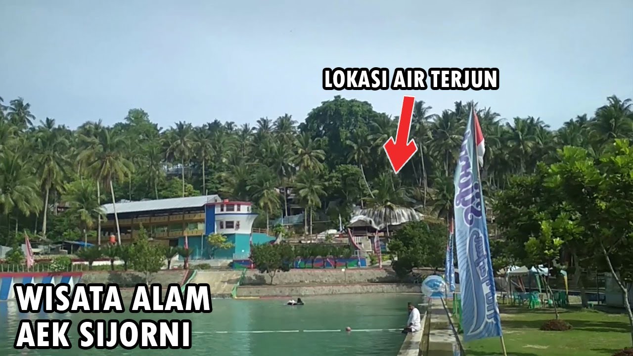 Berlibur ke wisata alam air terjun Aek sijorni Tapsel