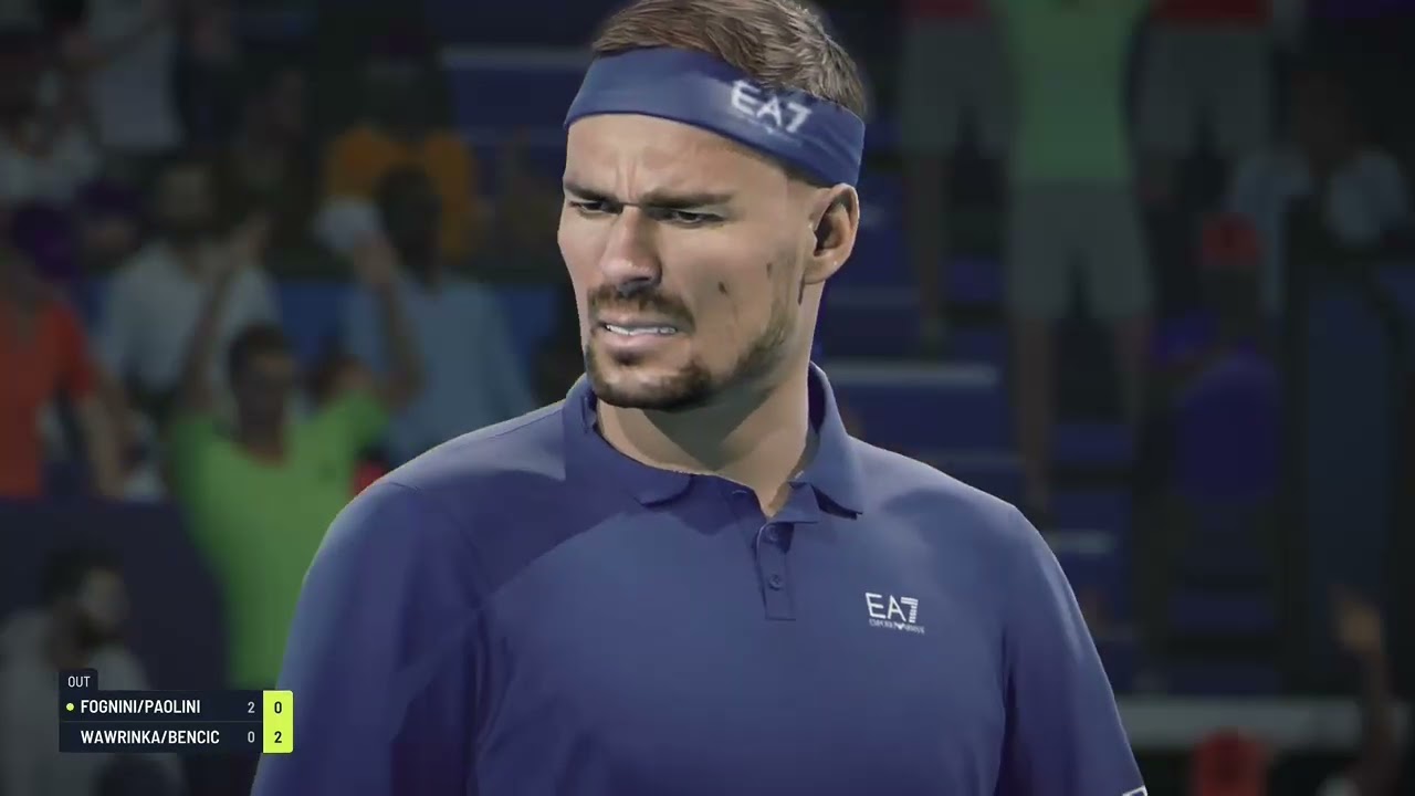 Fognini/Paolini vs Wawrinka/Bencic - United Cup - Group C