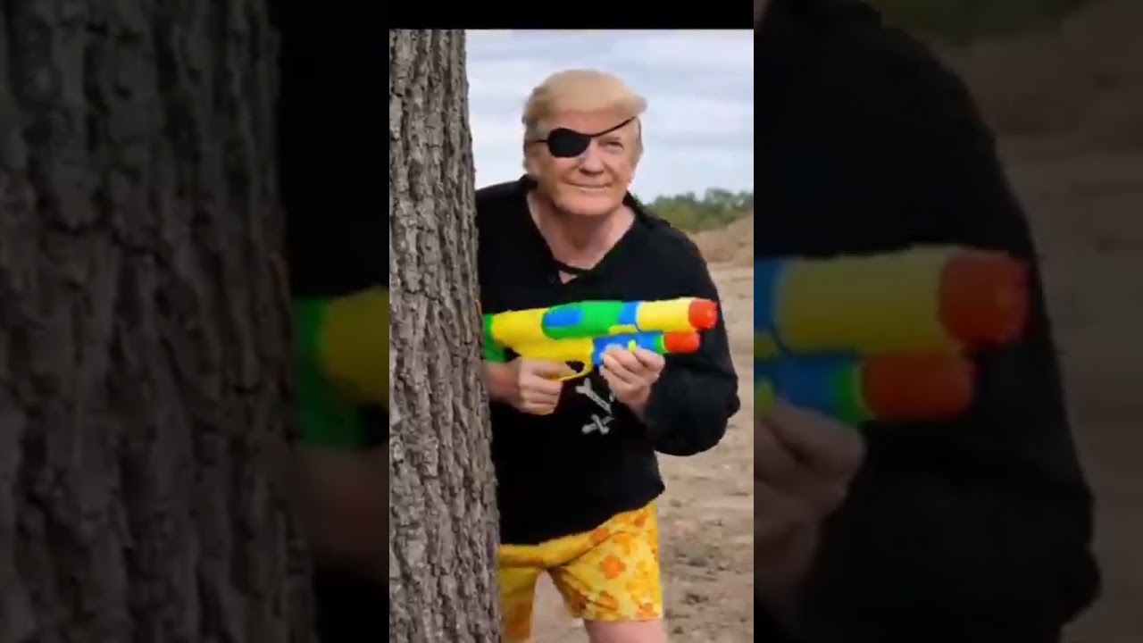 Donald Trump and how to get free oil to sell. 😂 