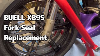 BUELL XB9S Fork Seal Replacement
