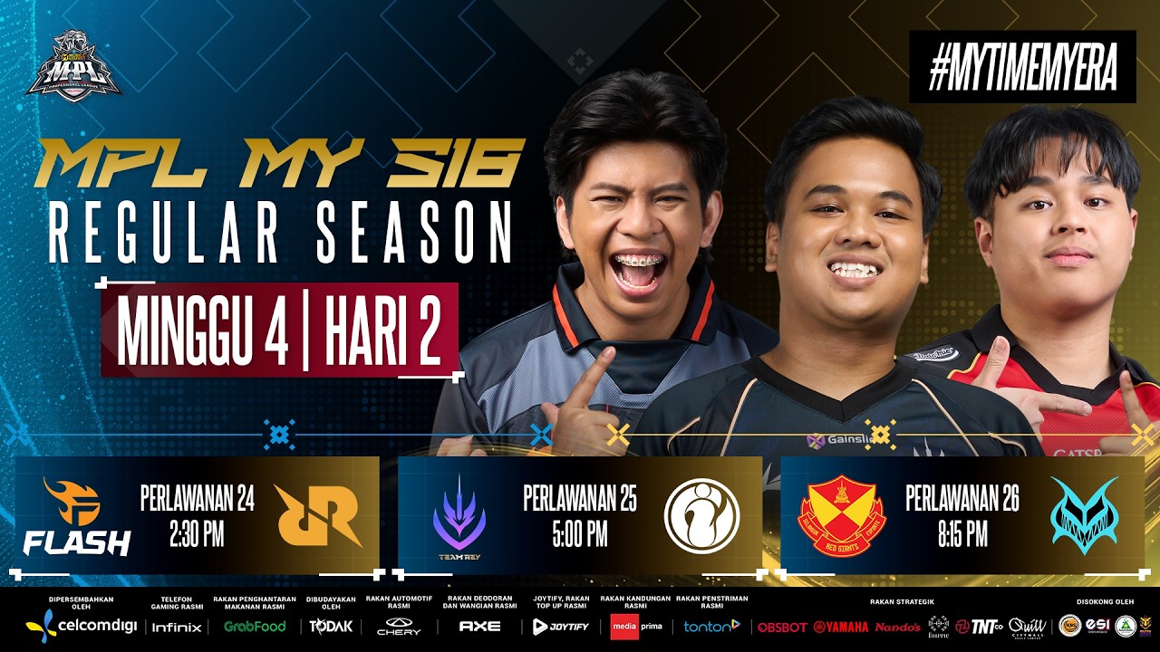 LIVE | [BM] MPL MY Season 18 Minggu 4 Hari 2