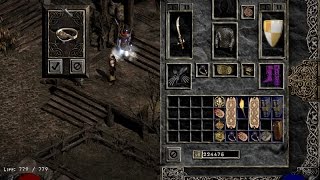 Diablo 2 Adding Sockets To A Volcanic Tiara (Example)