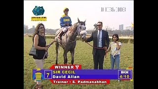 Sir Cecil with David Allan up wins The Indian 2000 Guineas 2018