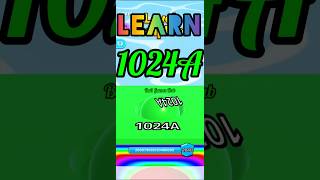 Learn How to Make 1024A Green Ball in Ball Run 2048 💚 | Satisfying Merge Moment #ballgameshub screenshot 5