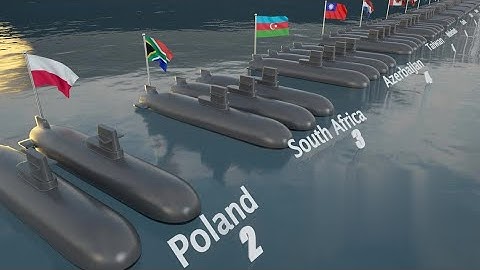 Countries by Number of Submarines 2025 🌊⚓