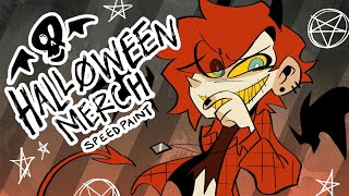 RAMSHACKLE HALLOWEEN MERCH | Speedpaint