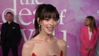 THE IDEA OF YOU: Anne Hathaway at red carpet premiere | ScreenSlam