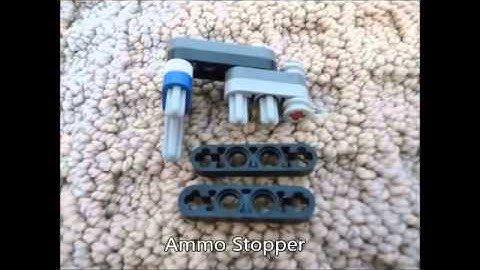 Lego Bolt-Action Rifle Instructions Part 2/3 (Working)