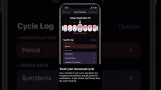 iPhone Hacks - Track Your Menstrual Cycle screenshot 5