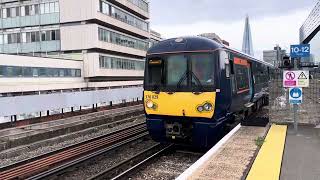 Details Class 376 arriving into Waterloo East Update