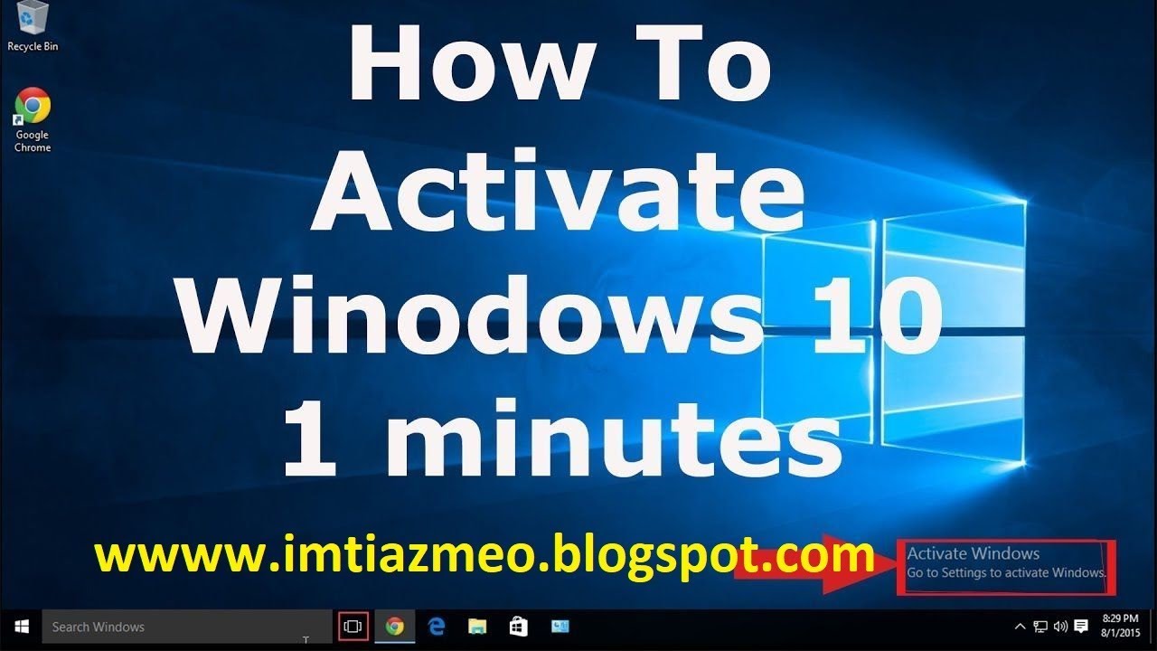 how to activate windows 10 pro with cmd without key