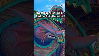 Dragons at How to Train Your Dragon Land at #EpicUniverse #howtotrainyourdragon