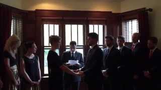 Brink Chiodo Wedding Ceremony