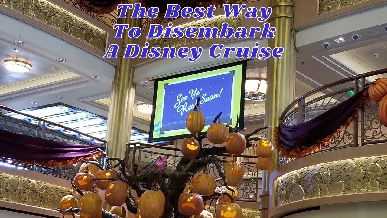 Disney Cruise Vow Renewal | Disembarkation Day